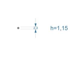     Bosch CR D=2.3 (h=1.15) 
