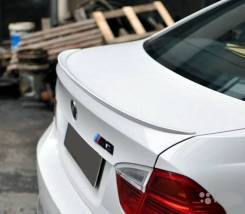 Лип спойлер на багажник BMW 3 Е90 (под покраску) 2005-2012г фото