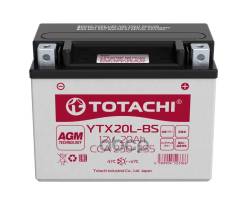  Totachi Moto Ytx20l-Bs 20 / L Agm Totachi . 90020 