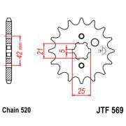   JT JTF569.16.  JTF56916 JT Sprockets 