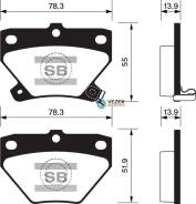   ,  Toyota Celica 00-05; Sangsin Brake SP2044 