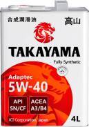    adaptec 5w40 api sn/cf acea a3/b4 4 Takayama 605587 