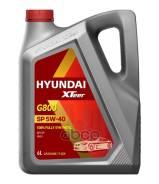   Xteer Gasoline Ultra Protection 5W40 6 [Xteer G800 Sp] Api Sn, Api Sp Hyundai Xteer 1061126 Hyundai XTeer 