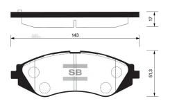 ������� ��������� Sangsin Brake SP1077 /96245178/ Nexia 16 ��������� S4510014 Sangsin Brake SP1077 Sangsin Brake 'SP1077 ����