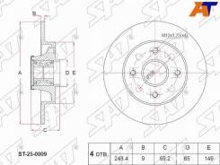   () Citroen C3 01-16 / C4 04-16 / C3 Aircross 17- / C3 Picasso 09-16 / Peugeot 20 SAT ST-25-0009,  