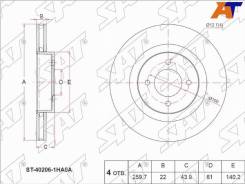   () Nissan Almera 12-19 / March 10-22 / Note 12-20 / Sunny 11-14 SAT ST-40206-1HA0A 