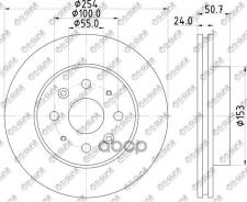   Tg-51712-Fd300*Ti-Guar Kia Rio I 00-05 . . = . (  254 /  24) Ti-Guar . TG-51712-FD300 