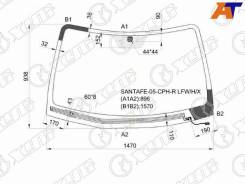   ( ) Hyundai Santa Fe 05-12 Santafe-05-CPH-R LFW/H/X,  