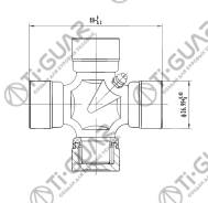  /TI-GUAR  Hyundai Santa FE H100 H1 Galloper; 27*80; TG-CJCS027; (GUK-12 TK-112 ) 4914043001 Ti-Guar TG-CJCS027 