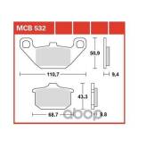  . . Moto Mcb532 TRW . MCB532 