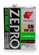   Idemitsu Zepro ECO Medalist 0W-20 SPGF-6A 4 (4253-004) 