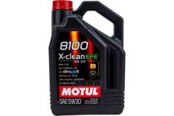   8100 X-Clean Efe 5W-30 100% Synth. 5 L 107206, 109471 Motul 