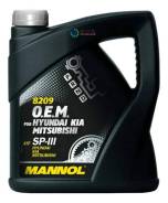   Mannol 8209  O. E. M. for Korean cars ATF SP-III/HyundaiKia Mit 4 3042 Mannol 