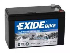  ! +  7Ah 85A 150/65/95 moto AGM/ Exide 