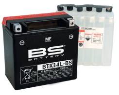  Bs Agm, 12, 12 , 200  150X87x145,  (- / +), (Ytx14l-Bs) BS Battery . 300605 _Btx14l-Bs 