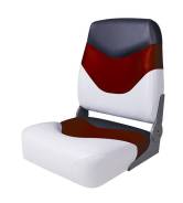    Newstarmarine Premium High Back Boat Seat, - 75128WRC 