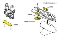    Tecnoseal  Mercury Verado (4 . ) Kitverado4AL 