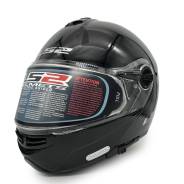   LS2 FF325 Strobe Electric SNOW Gloss Black (). XXL. - 