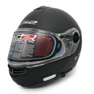   LS2 FF325 Strobe Electric SNOW Matt Black (). XXL. - 