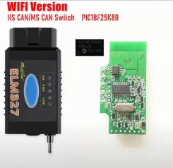 WifiHS-CAN/MS-CAN ELM327 V1.5 - PIC18F25K80   /W 