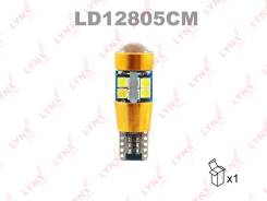   LED W5W T10 12V W2,1x9,5d SMDx19 6200K CANbus LYNXauto LD12805CM 