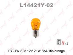  LYNXauto L14421Y orange PY21W (BAU15s) 12 21 1  L14421Y 