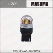   Masuma LED W21W (T20, W3x16d), 12, 21, 6500,  2, . L721 