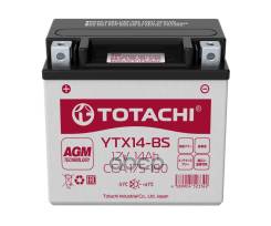  Totachi Moto Ytx14-Bs 14 / R Agm Totachi . 90214 90214_ 