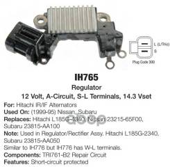 -! Hitachi 14.3V Nissan 240Sx Transpo . IH765 Ih765_ 