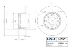   HOLA, HD901 