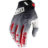   100% Ridefit Black White Red M 