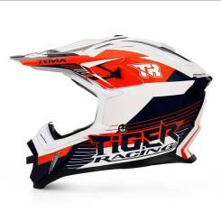   Tiger MX PRO White / BLUE / Orange XL 