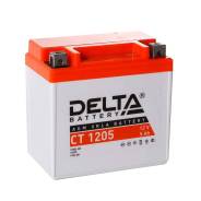  . . Delta CT1205 12v 5 / // 110/69/109 YTX5L-BS YTZ7S YT5L-BS (Djebel250 DR250 XR250 CRF230 CRF250X XT225 WR250F KLX KTM 250/450/520/530) 