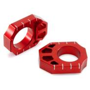     ZETA Rear Axle Block CR125 CR250 CRF250R CRF450R CRF250X CRF450X Red 