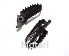 DRC Wide Foot Pegs CrMo Mid CRF250 04-22, CRF450 02-22, CR250 02-07, CRF250L 12-16 
