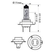   H7 12V 55W CrystalVision ultra Moto  1 