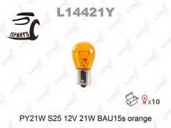  PY21W 12V BAU15S Orange LYNXauto, L14421Y 