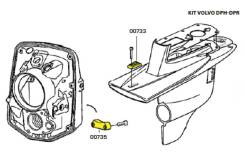    Tecnoseal  Volvo Penta DPH  DPR Kitvolvodph/DPR/AL 