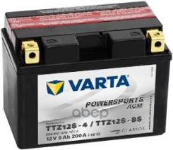   Powersports Agm [12V 9Ah 200A B00] 150X87x110mm;  1 [+/-];  Y11 Varta . 509901020 