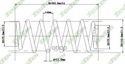    Skoda: Octavia 96-, Vw: Bora 98-05 Sensen . SCP10115 