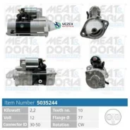 ������� Hyundai/KIA Porter/Pajero(I) 2.5 D 12V Meatdoria 5035244 ����