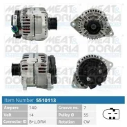 ��������� FIAT/Iveco Ducato/Daily III/IV/V 14V 140A Meatdoria 5510113 ����
