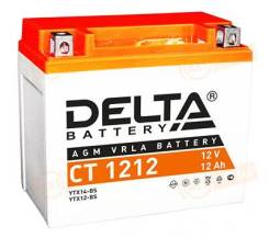   L+ 152x88x131 EN180  CT1212 Delta Battery AGM 12 Ah 