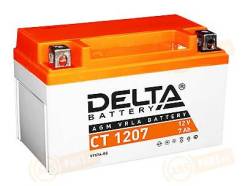   L+ 152x88x94 EN105  CT1207 Delta Battery AGM 7 Ah 