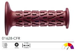  2 Heritage Grips VEGA OFF-ROAD Bordeaux 01628-CFR 