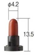   Polarg D1211 T4.2 14V 80mA Red D1211 Polarg 