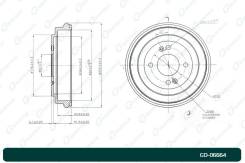   G-brake GD-06664 