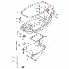    Suzuki DT9.9-40 DF9.9-70 09385-04003 (Kacawa) 