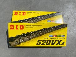   DID520VX3 Steel X-Ring 120 .  . 