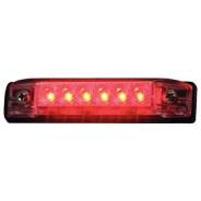  LED Utility Slim Line    Red 4 T-h marine 232-LED51803DP 